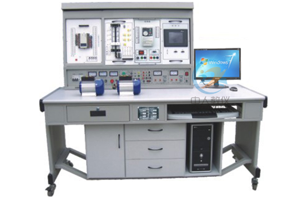 PLC、伺服驅(qū)動(dòng)、步進(jìn)驅(qū)動(dòng)、變頻調(diào)速、觸摸屏綜合實(shí)訓(xùn)裝置